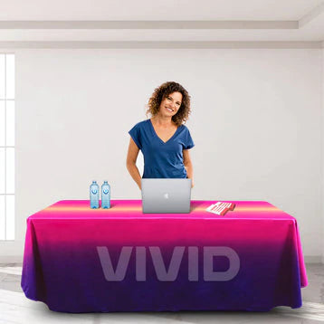 Custom Printed Table Throws And Table Covers