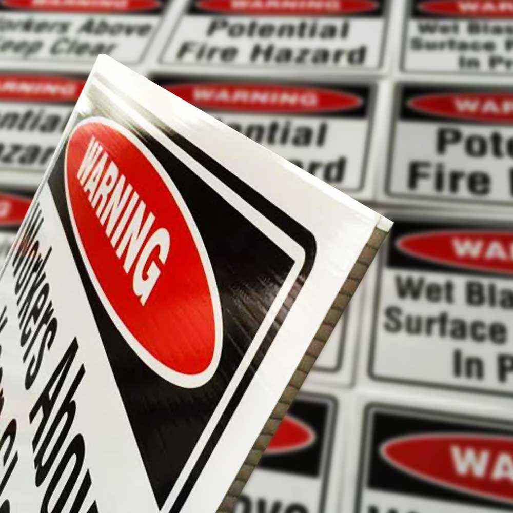 Building Construction Safety Signs Rigid Signs VividAds Print Room