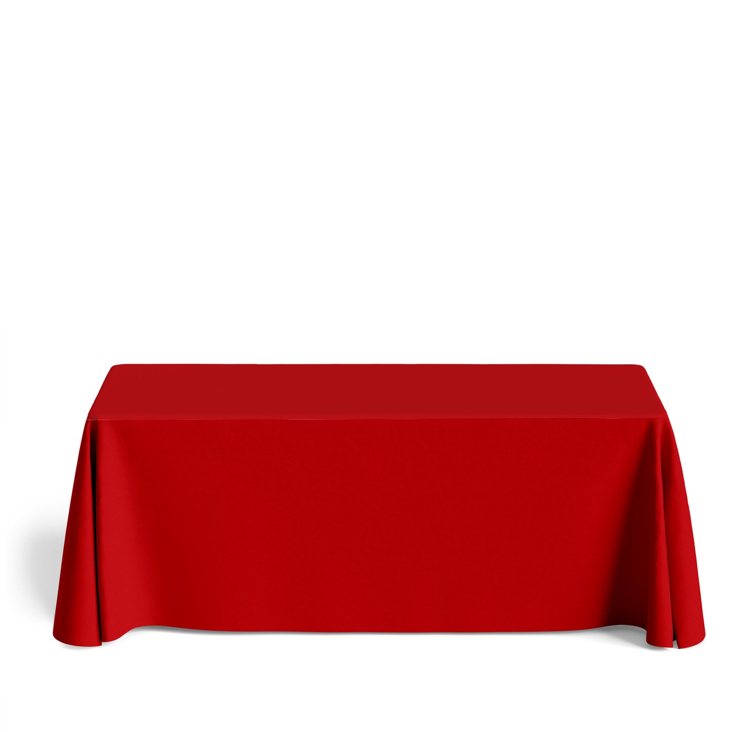 Imprinted / Plain Table Throw Table Throws VividAds.com.au Loose 4 Foot Red