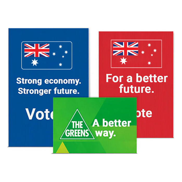 Plastic Election Signs