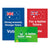 20 x Plastic Election Signs / With Eyelets / Single Sided (600mm W x 900mm H x 3mm) Pack