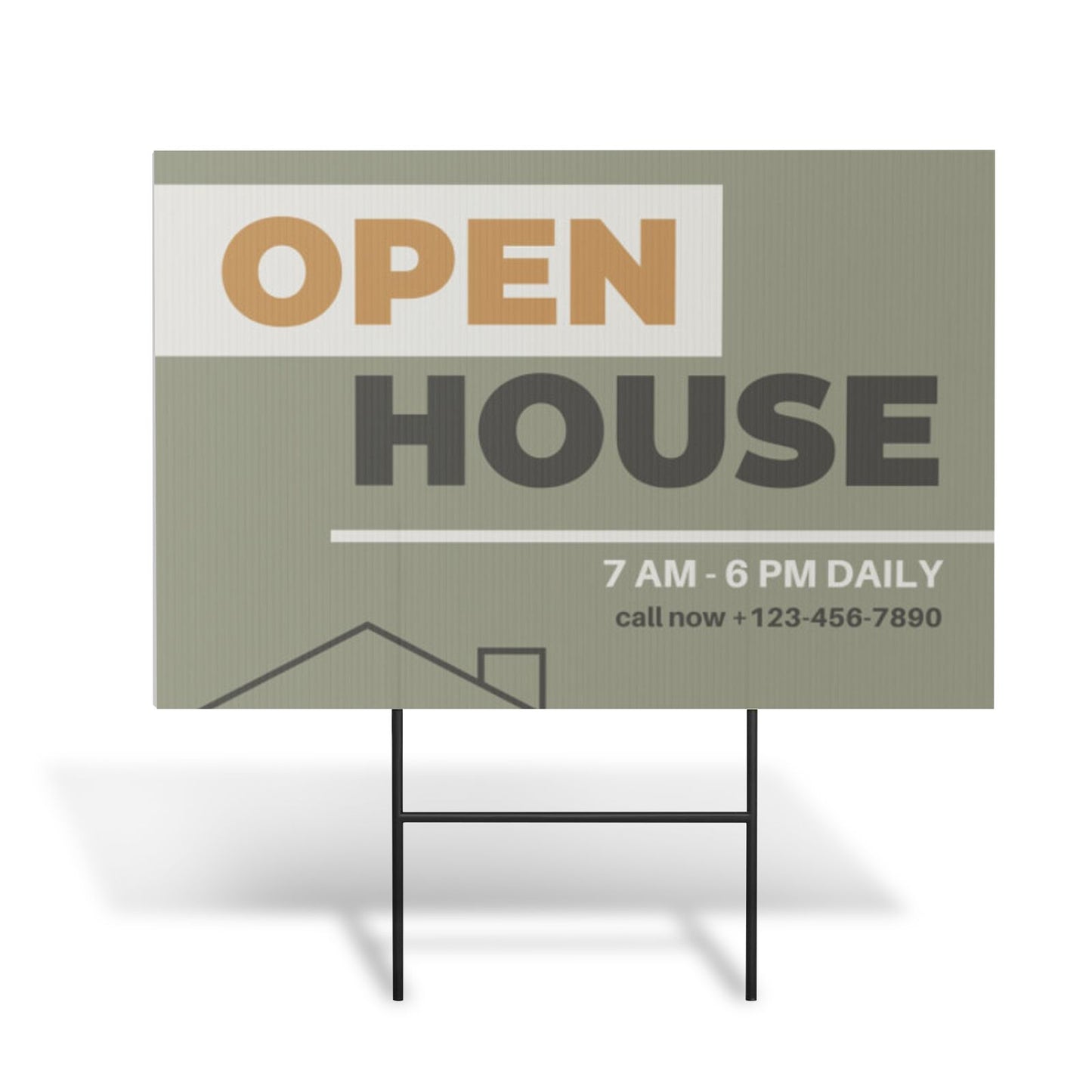 Real Estate Pointer Signs OPEN HOUSE SIGNS VividAds Print Room   