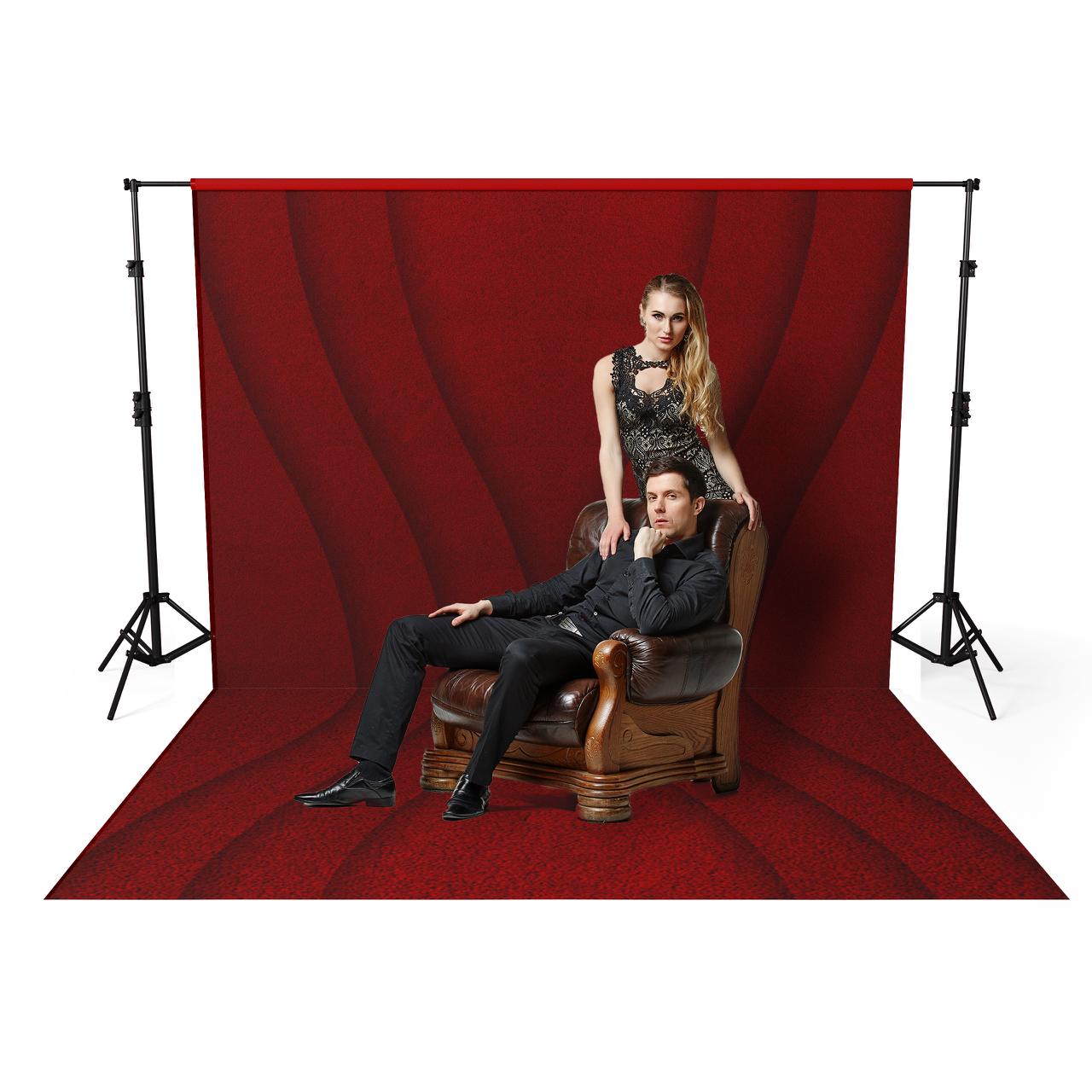 Curtain Stage Backdrop for Photography  ( Without Stand ) Fabric Banner VividAds.com.au   