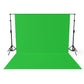 Professional Chroma Key Green Screen Backdrop ( Without Stand ) Fabric Banner VividAds.com.au   