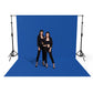 Professional Chroma Key Blue Screen Backdrop ( Without Stand ) Fabric Banner VividAds.com.au   