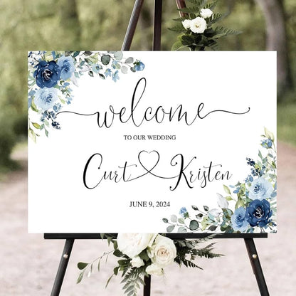 Wedding Signs Rigid Signs VividAds Print Room 420 x 594 mm (A2) Single Sided - HD 5mm - PVC Foam Board