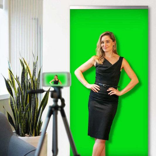 Pull Up Banner Green Screen Pull Up Banners VividAds Print Room   