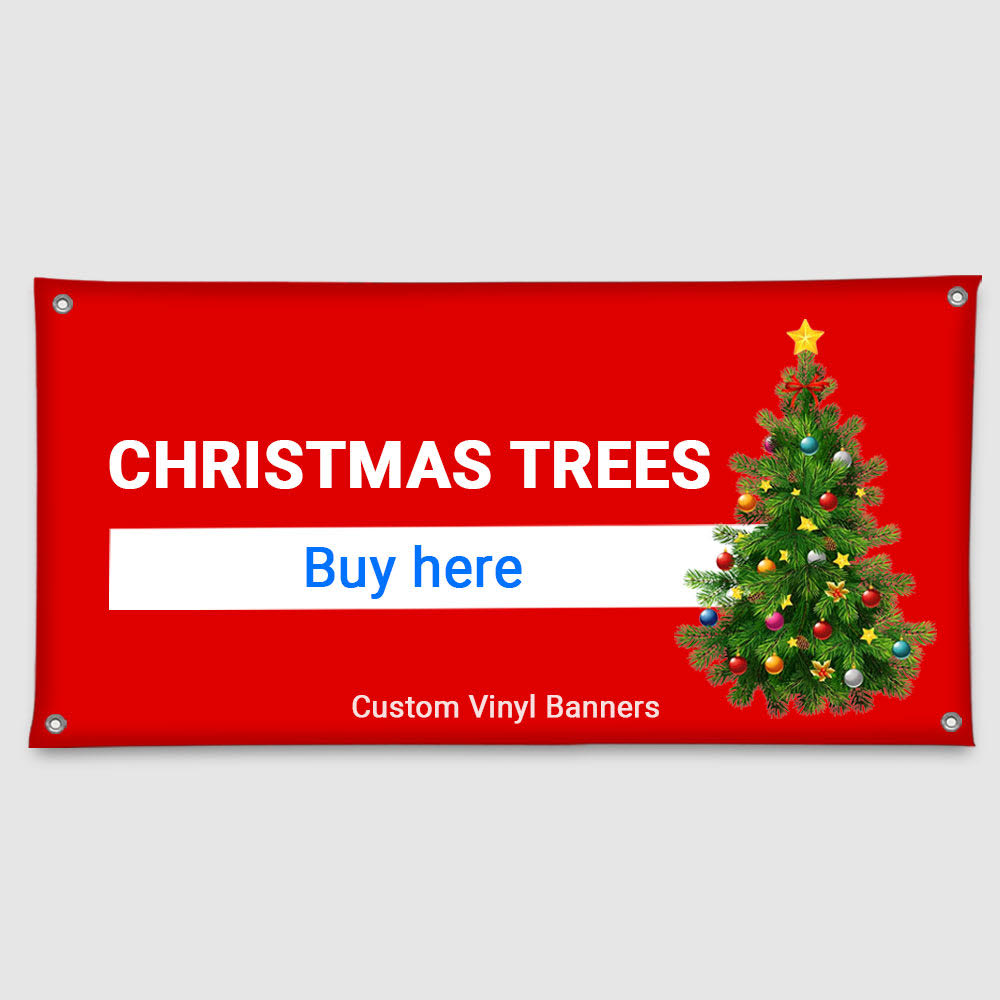 Custom Vinyl Banners Vinyl Banners VividAds Print Room 2000mm W x 1000mm H Single Sided - Horizontal Orientation Hemmed Edges with Clear Eyelets