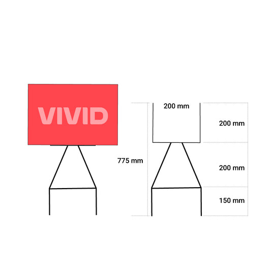 Wire Sign Stakes OPEN HOUSE SIGNS VividAds Print Room   