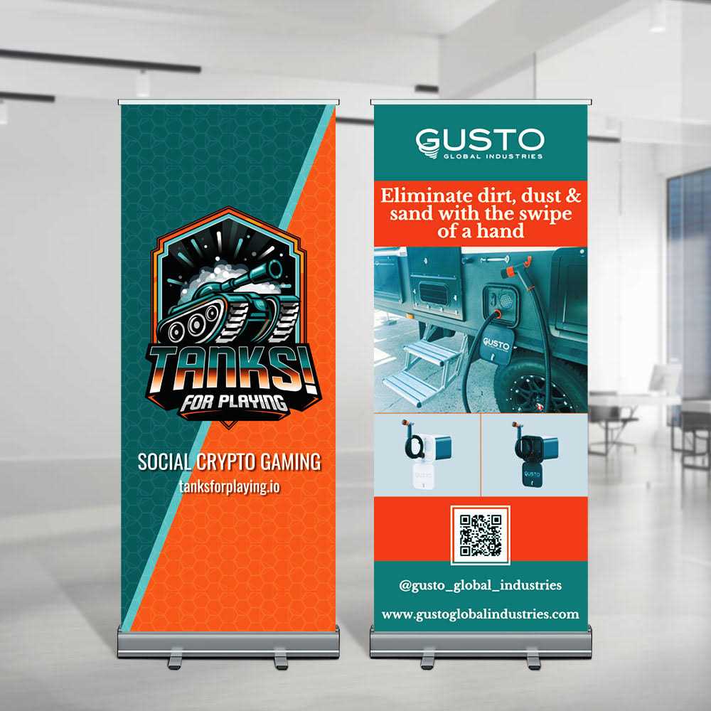 Pull Up Banners Pull Up Banners VividAds Print Room